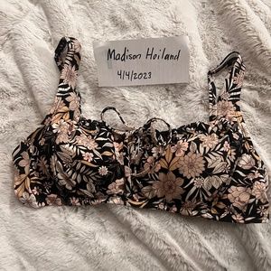 Medium Floral Swim Top